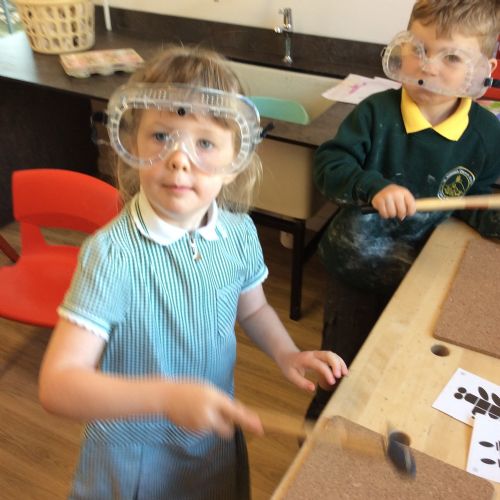 Robins First Few Days at School